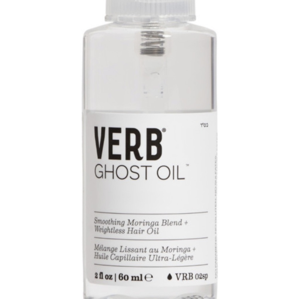 Verb Ghost Oil Frizz Smoothing Shine Oil 2oz NWT